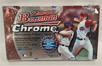 2000 Bowman Chrome Baseball Factory Seal Hobby Box