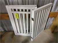 2- White Baby Gates