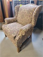 Fabric Wingback Chair