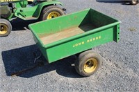 JD 80 dump cart w/ tag