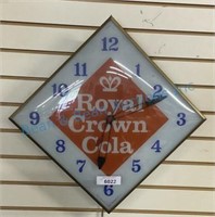 RC Cola bubble glass PAM clock