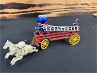 Cast Iron Fire Truck