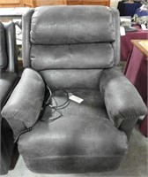 Lot #630 -La-Z-Boy grey power lift Chair/recliner