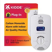 $100  Kidde Kidde Smart Plug-In Carbon Monoxide wi