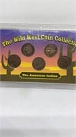 Wild West Collection (5) unc Indian head pennies
