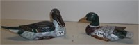 2 World Of Nature Collection Wooden Ducks