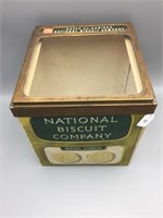 National Biscuit Company glass top store display