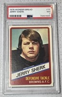 1976 Wonder Bread #16 Jerry Sherk PSA 7