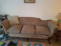 Antique 7 Foot Sofa in Original Condition