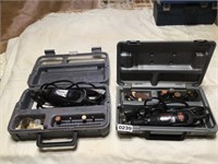 Two corded Dremel sets