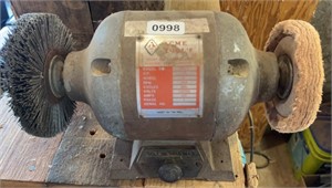 Acme Tool’s 1/2hp Bench Grinder