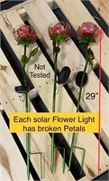 Solar Flower Set (some broken pcs - AS IS)