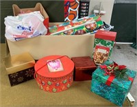 Christmas Paper & Boxes