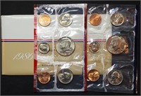 1986 US Double Mint Set in Envelope