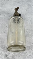 Jackson Bros Crystal Falls Michigan Seltzer Bottle