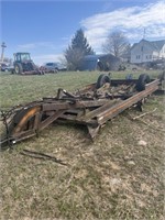 Burch pull type road grader