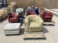 Aprx (20) Mixed Lounge Chairs