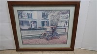 Framed/Matted/Glass Print-21x18"