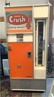 Orange Crush Pop machine 25 cent has the key and