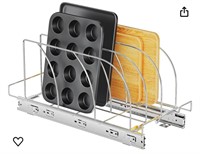 FANHAO Slide Out Cutting Board, Bakeware, and Tray