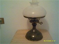 Metal Based Oil Lamp - 15" high