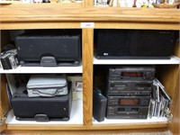 "JVC" MX-C7 Compact CD Tape Player, Assorted CD'
