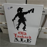 Old Tankard Ale Metal Beer Sign