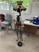 wine rack - 3 lamps