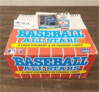 1987 Baseball All Stars, full box -  new