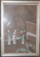 Antique Chinese Pastel Painting