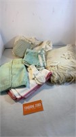 Baby blankets & Clothing Lot
