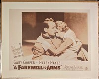 Gary Cooper A Farewell To Arms Reproduction Lobby
