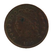 1850 Braided Hair Copper Half Cent *SUPER NICE