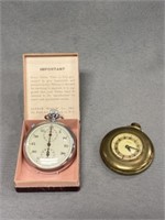 Stopwatch with Pocket Watch