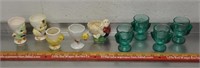 Vintage egg cups, see pics