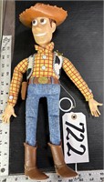 Vintage 16" Disney Toy Story Woody Doll non work