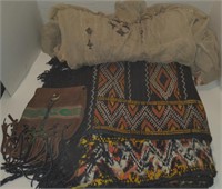 (R) Vintage handwoven Moroccan rug, 1960's Suede