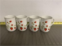 Otagiri Strawberry Mugs