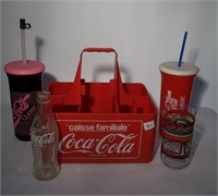 Hard Plastic French Coca-Cola Carrier