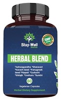 2x Stay-Well Herbal Relief- 60 Veg. Caps

Exp.