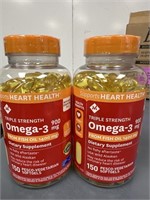 $50retail- 2pk Omega 3 Fish Oil