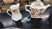 NIPPON PITCHER & WINDSOR ENGLISH TEA POT