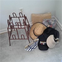 Bags, Shoerack and Hats