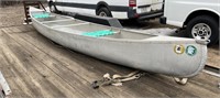 17 foot Aluminum canoe in good used condition