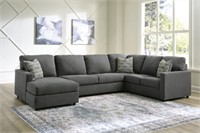 ASHLEY EDENFIELD SECTIONAL SOFA WITH CHAISE