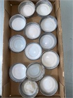 Lot of Vintage Zinc Mason jar lids with