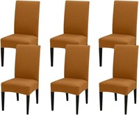 J QIN HOME 6PCS Dining Chair Slipcovers