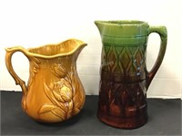 Vintage Stoneware Pitchers