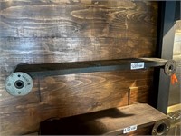 INDUSTRIAL WOOD SHELF, 26" X 6"