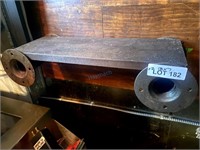 INDUSTRIAL WOOD SHELF, 18" X 7" *BID PER ITEM